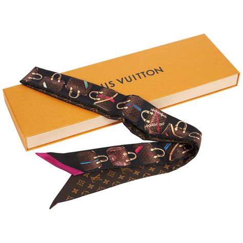 louis vuitton silk twilly